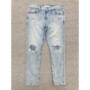 PacSun Jeans Light Wash Blue Distressed Athletic Slim / Mens 30x30
